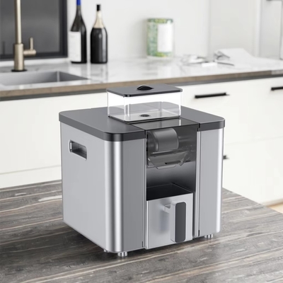 2025 CE Certified High Efficiency Commercial Snow Ice Maker Touch Sensor Auto Defrost 40kg/day Ice Crushers Shavers Household