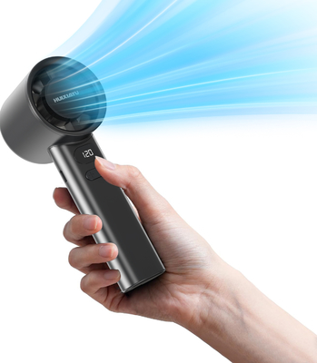 Ultra-Silent Mini USB Bladeless Air Cooler Portable Small Handheld Fan for Students Office Outdoor Hotel Car Use English Plastic
