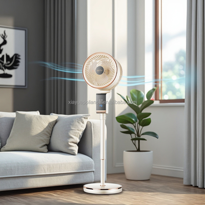 Silent Mechanical Electric Desktop Floor Fan Easy Box Installation Plastic Air Circulation Fan for Household Office Use for