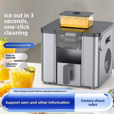5-in-1 Electric Ice Crusher System 360° Rapid Cooling Food-Safe 304SS Dessert Beverage Modes (Slush Alcoholic Pops Coffee)