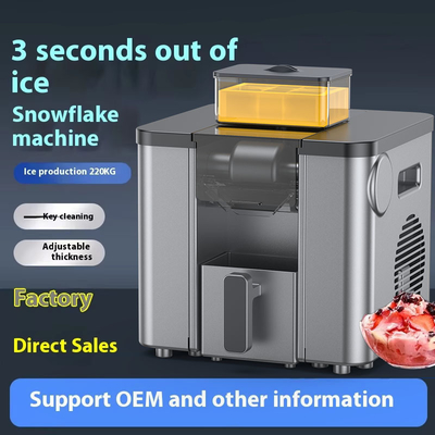5-in-1 Electric Ice Crusher System 360° Rapid Cooling Food-Safe 304SS Dessert Beverage Modes (Slush Alcoholic Pops Coffee)