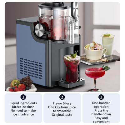 Slushie Maker-Stainless Steel Rapid Cooling No Ice Slushies Maker for Household Use for Restaurant Home Use