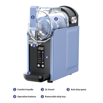 No Ice Needed Snow Cone Ice Machine with One-Touch Operation & Self-Cleaning Slushie Maker-for Commercial & for Home Use OEM&ODM