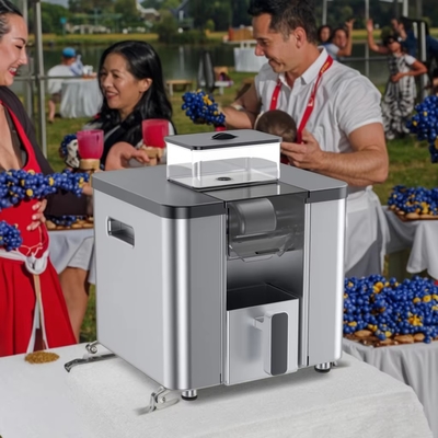 2025 CE Certified High Efficiency 40kg/day Commercial Snow Ice Maker Machine Touch Sensor Auto Defrost Ice Crushers Shavers
