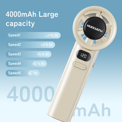 Portable Mini USB Charging Fan Silent Small Handheld Air Cooler for Students Office Handheld  Dormitory Use Car RV Five Options