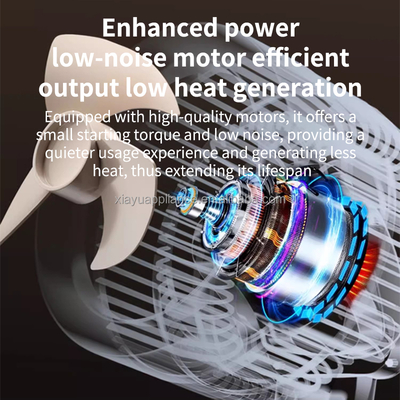 Silent Mechanical Electric Desktop Floor Fan Easy Box Installation Plastic Air Circulation Fan for Household Office Use for