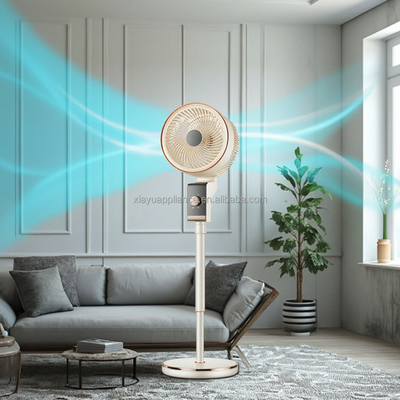 Silent Electric Desktop Tower Pedestal Fans Easy Box for Household Office Use Plastic Air Circulation for Outdoor Use