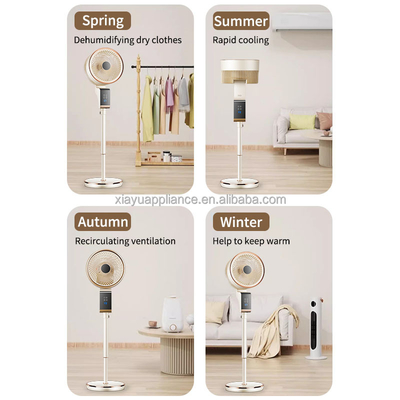 Silent Electric Desktop Tower Pedestal Fans Easy Box Household Office Use Mechanical Control for Outdoor Air Circulation Plastic