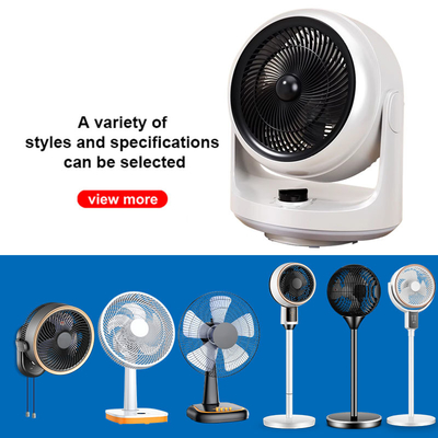 2025 High Quality Plastic Desktop Fan With 3-speed Knob Control  Long-distance Airflow Table Fan Desk Fan