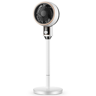 3-Speed 3D Air Circulation Table Floor Fan Heavy-Duty Copper Motor Dual-Use Adjustable Tilt Height Outdoor Hotel