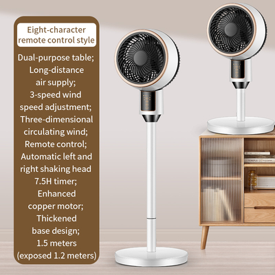 Wholesale New Model Dual-Use Electric Pedestal Tower Fan Quiet Air Circulation Remote Control Plastic for Table Floor Use