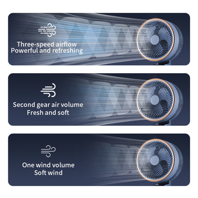 Smart Dual-Height Air Circulator & Aroma Diffuser Fan Energy Saving & Silent for Outdoor Hotel Household Use CE/UKCA Certified