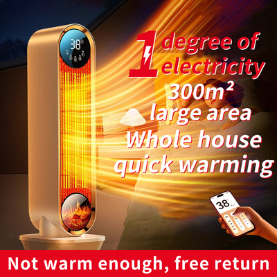 Energy-Saving Graphene Fan Heater PTC Heating Element New Style Electric Sun Heater for Indoor Use Overheat Protection for Small