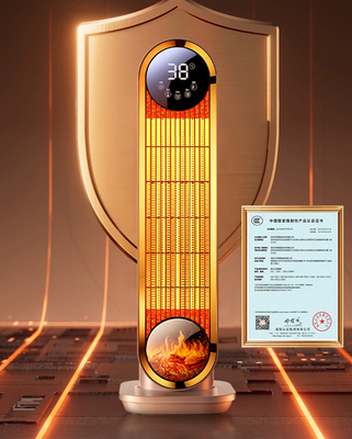 Energy-Saving Graphene Fan Heater PTC Heating Element New Style Electric Sun Heater for Indoor Use Overheat Protection for Small