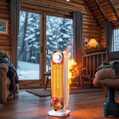 Energy-Saving Graphene Electric Heater PTC Element Fast Indoor Heating Overheat Protection New Style Plastic for Small