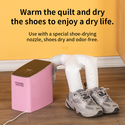 Small Home Freestanding Clothes Dryer with Quilt Warmer for Household Use Features Shoe & Quilt Dehumidifier